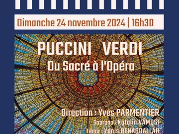 Puccin Verdi Du Sacré à L