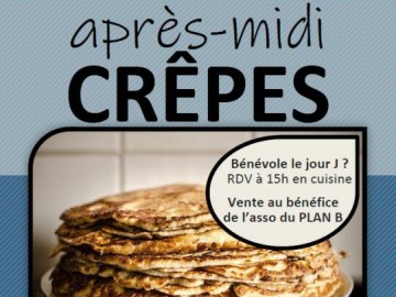 Après-midi : Crèpes