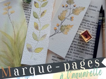 Atelier aquarelle Le 21 sept 2024