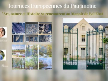 Journees du Patrimoine au Manoir de Bel Ebat a Crossac