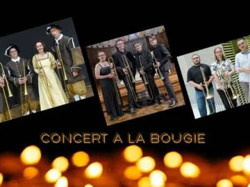 CONCERT À LA BOUGIE "LES SACQUEBOUTES D'HIER À AUJOURD'HUI"