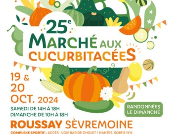 Marché aux Cucurbitacées : 25ème édition Du 19 au 20 oct 2024