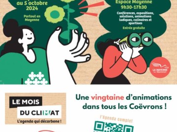 Le mois du Climat dans les Coevrons Du 20 au 21 sept 2024