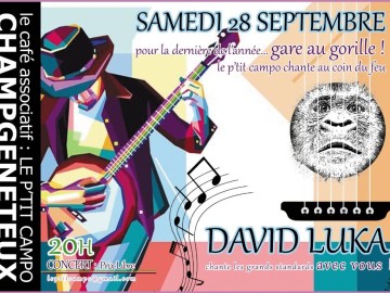 Chantons ensemble avec David Luka Le 28 sept 2024