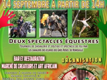 FESTIVAL SOLIDAIRE ART ET CULTURE TOGO Le 14 sept 2024