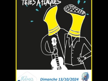 Dimanche anime : spectacle << Tetes a flaques >> Le 13 oct 2024