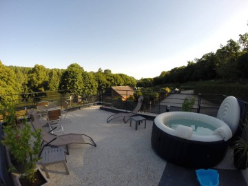 Spa toit terrasse