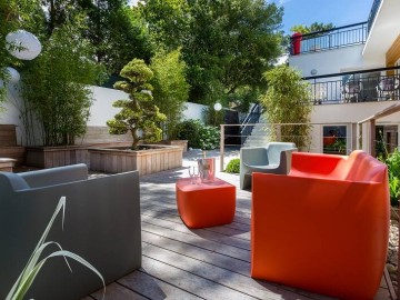 Hôtel Garden-spa - terrasse - La Baule