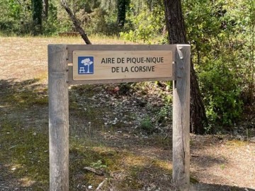 Aire de pique-nique de la Corsive