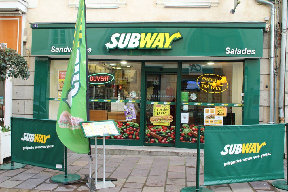 Subway Restaurants France Pays De La Loire