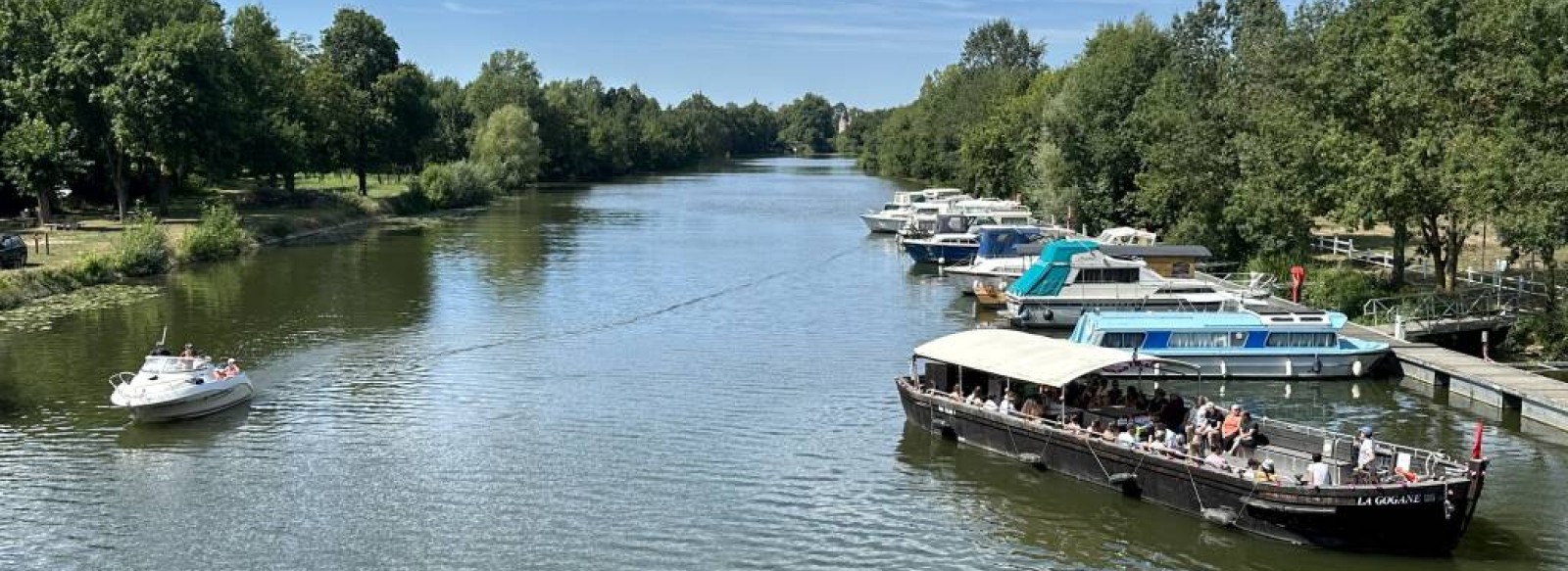 Croisieres a bord de "La Gogane" a Morannes