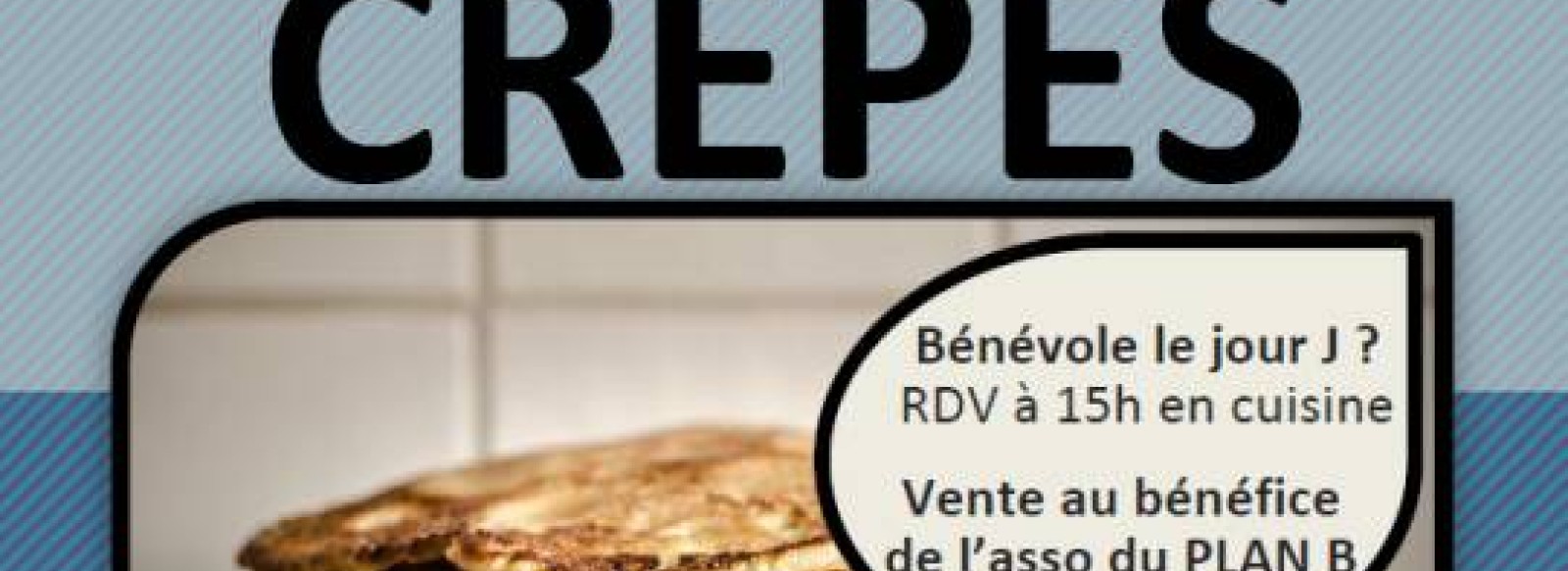 Apres-midi : Crepes