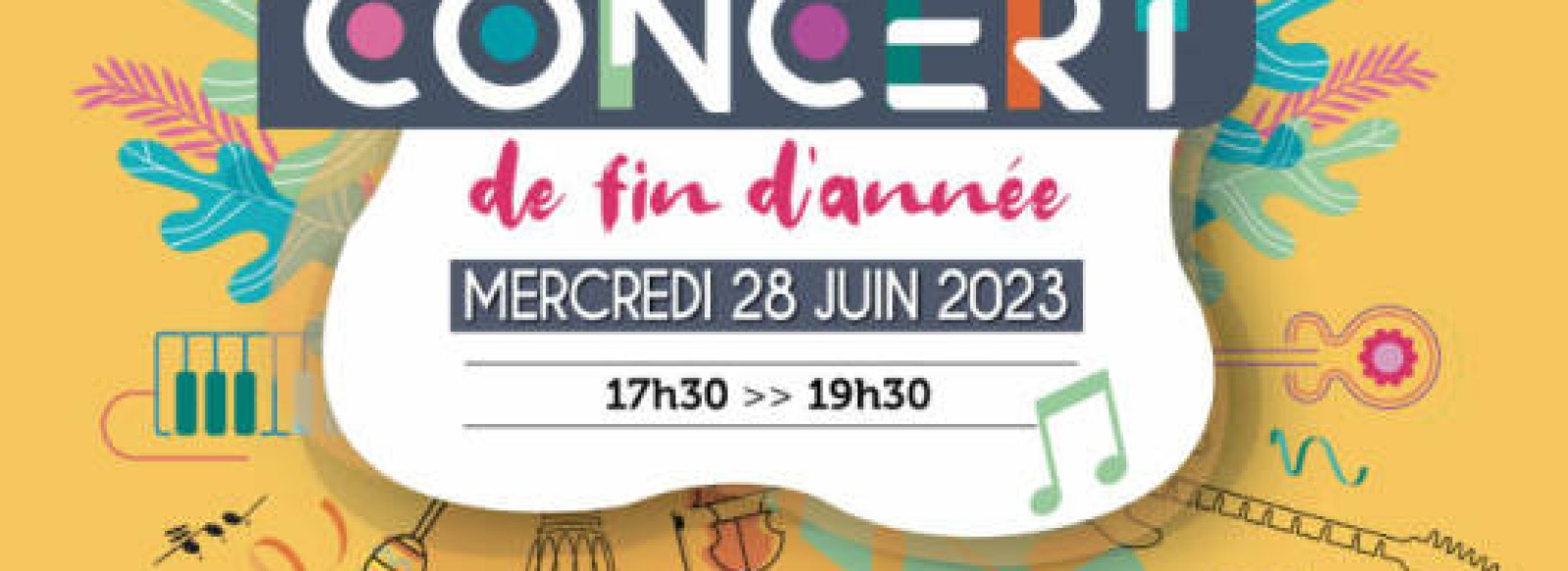 CONCERT DE FIN D'ANNEE DE L'ECOLE DE MUSIQUE: Fêtes Et Manifestations ...