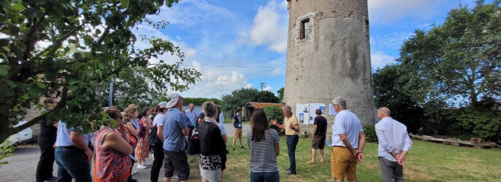 Visite guidee du moulin et presentation de ses nouveautes