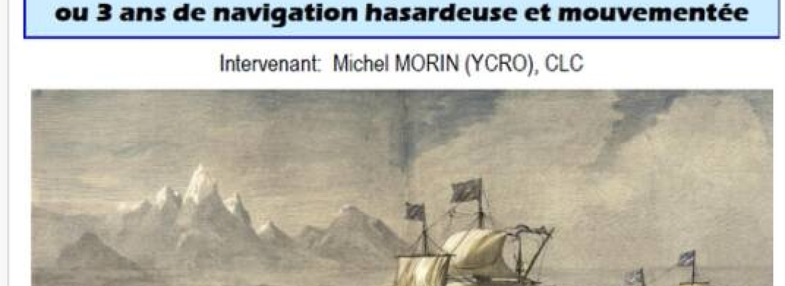 Conference : le 1er tour du monde de Magellan et Elcano