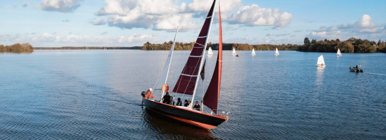 DECOUVERTE DE L'ERDRE A LA VOILE