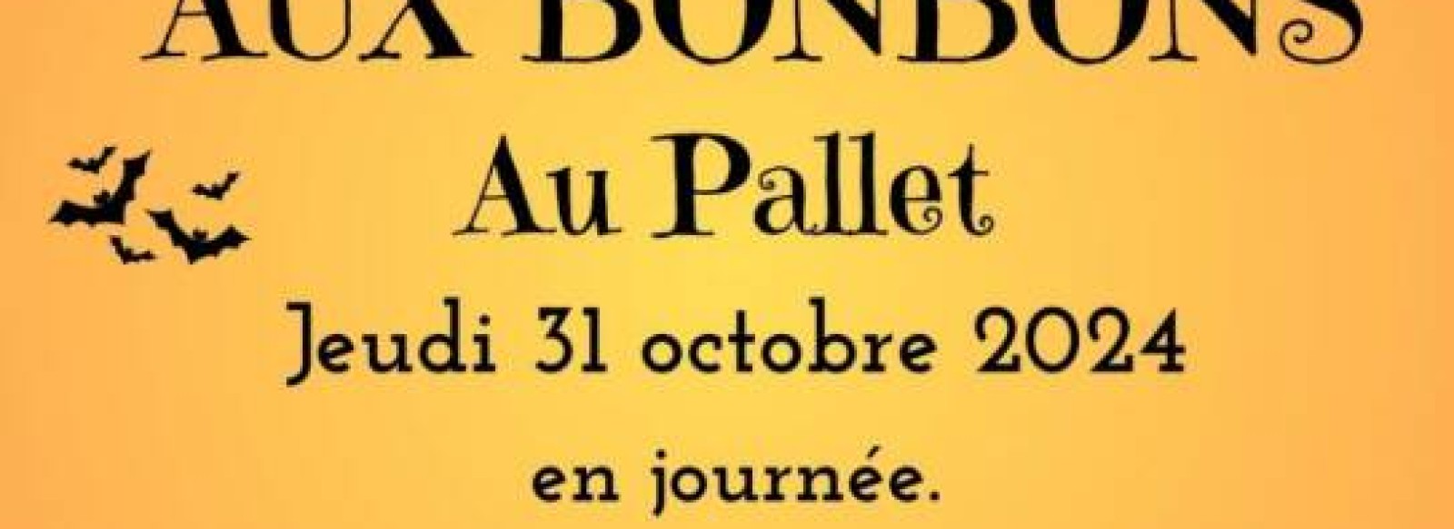 Halloween : Chasse aux bonbons