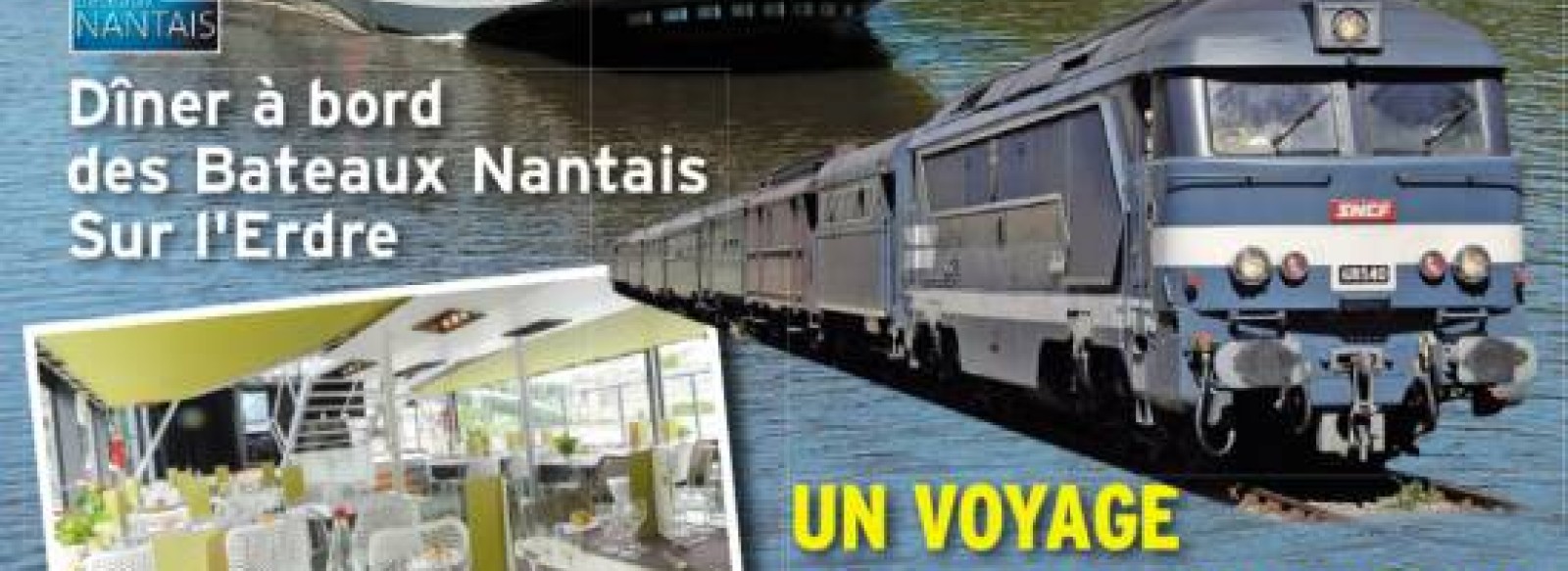 Train Croisiere a Nantes avec escale a Saumur