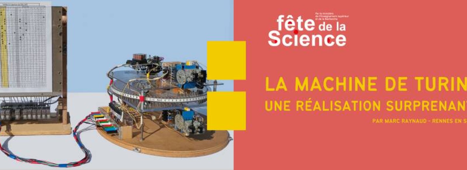 Conference : Une realisation surprenante : la machine de Turing - Fete de la Science