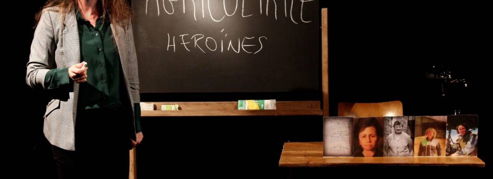 Theatre documentaire : Heroines - Cie on t'a vu sur la pointe // Theatre des 3 Chenes