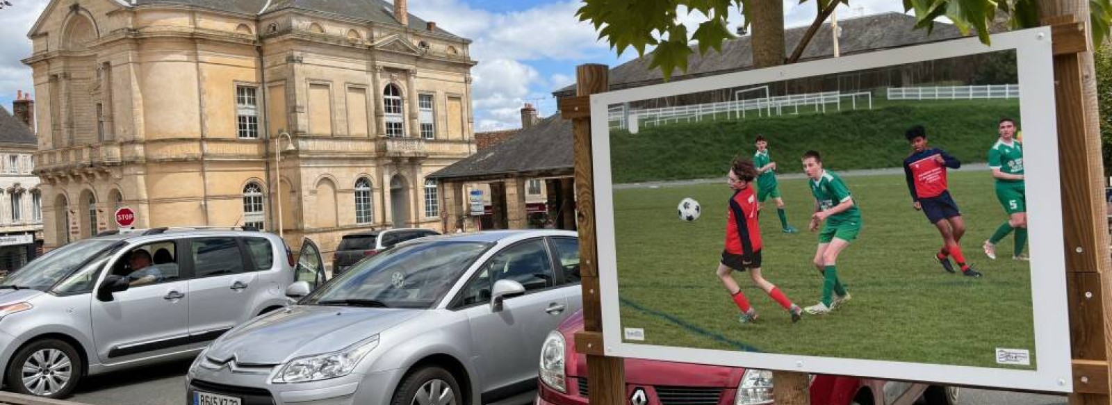 Exposition photographique "le sport collectif a Mamers"