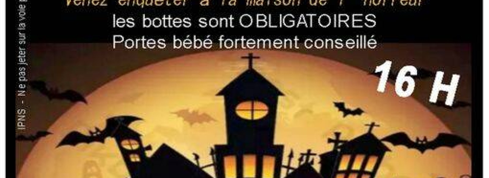 HAPPY HALLOWEEN : LA MOTELLERIE A COURCEMONT