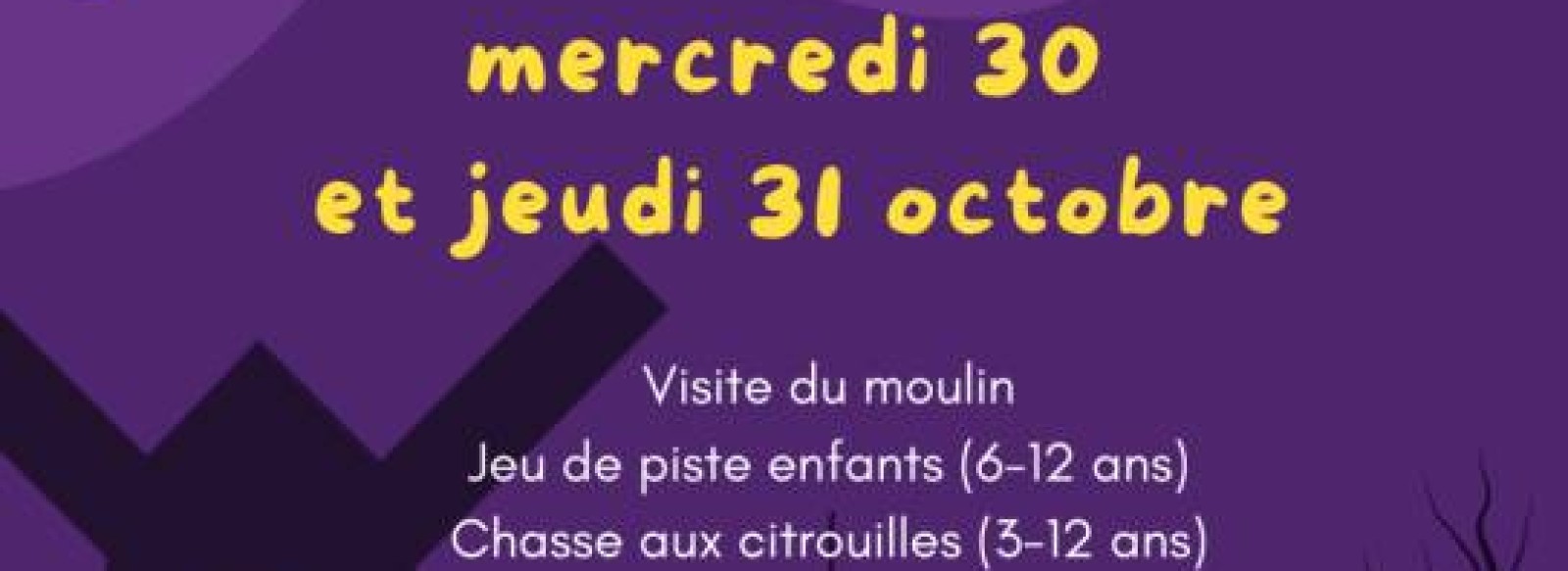 HALLOWEEN AU MOULIN