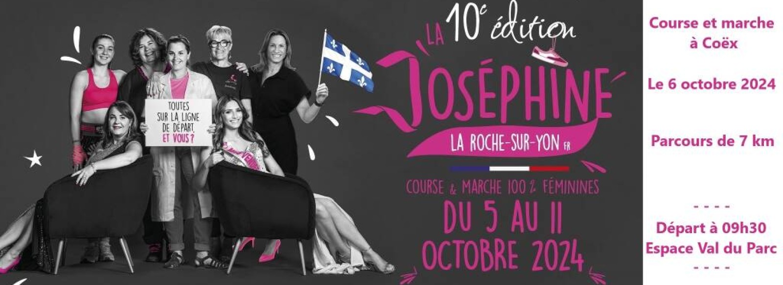 OCTOBRE ROSE - LA JOSEPHINE - COEX