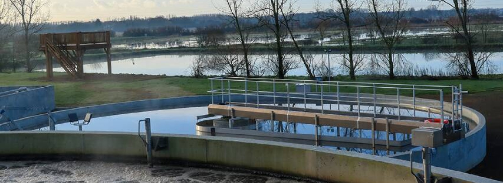 Ouverture de la station de traitement des eaux usees