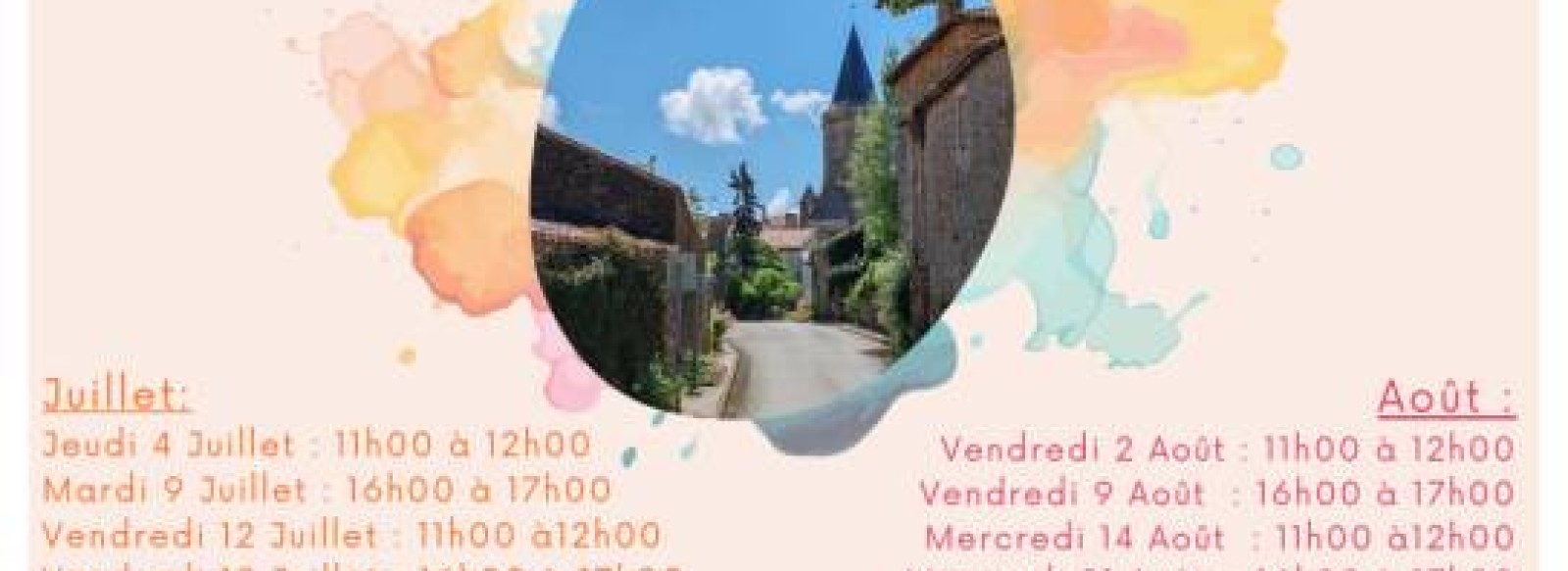 Visite guidee de Saint-Juire-Champgillon