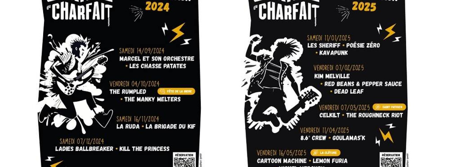 Concert : LES SHERIFF / POESIE ZERO / KAVAPUNK - St Paul en Pareds