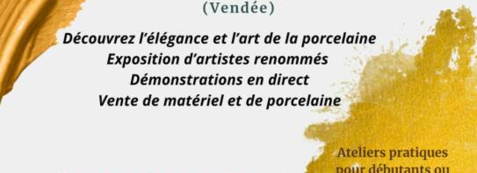 Salon international d'Art sur Porcelaine