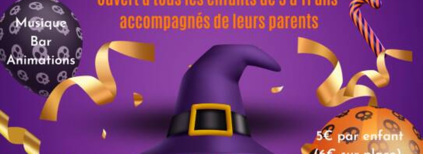 Halloween Party : Boom des enfants - les Herbiers