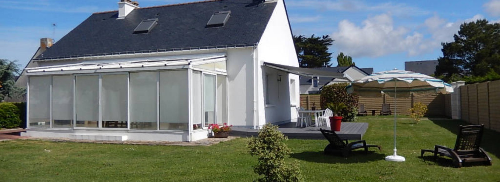 Maison sur 1500 m2 entierement clos