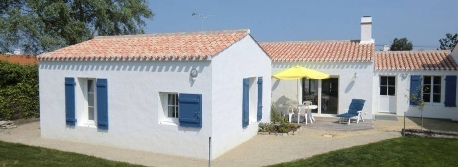 Maison Beaulieu dans le centre de Noirmoutier en l'ile en Vendee