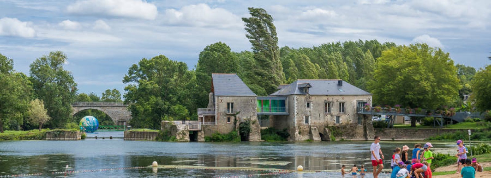 Baignade de Villeveque